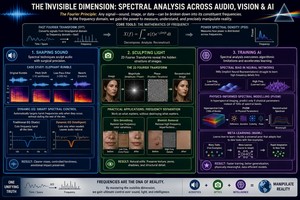 the foundational role of spectral analysis across three key fields: audio, visual arts, and AI.